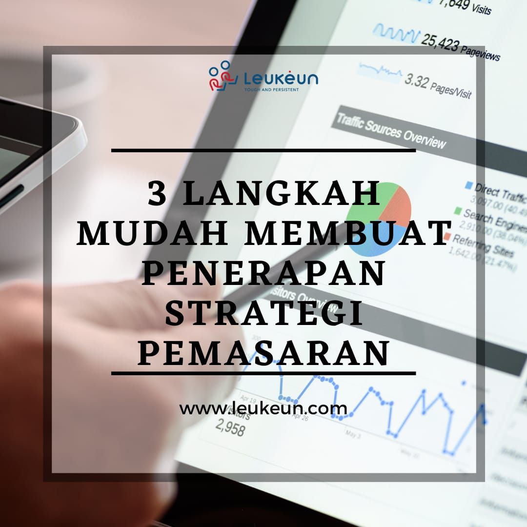 3 Langkah Mudah Membuat Penerapan Strategi Pemasaran | Leukeun Service